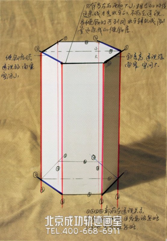 素描幾何體陰影怎么打